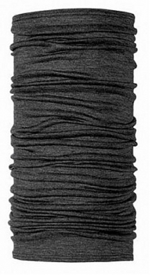Бандана Buff Lightweight Merino Wool Solid Grey - Фото 1 большая