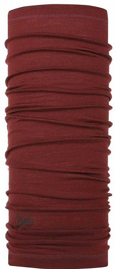 Бандана Buff Lightweight Merino Wool Solid Wine - Фото 1 большая