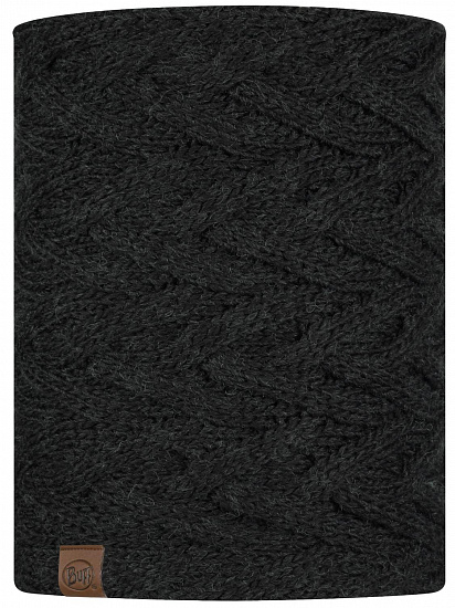 Шарф Buff Knitted & Fleece Neckwarmer Caryn Graphite - Фото 1 большая