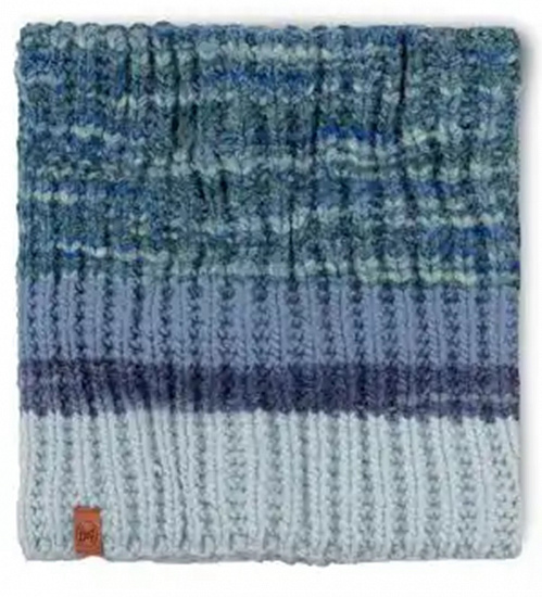 Шарф Buff Knitted & Fleece Neckwarmer Alina Blue - Фото 1 большая