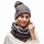 Шарф Buff Knitted Neckwarmer Comfort Kesha Grey - Фото 2 малая