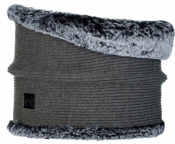 Шарф Buff Knitted Neckwarmer Comfort Kesha Grey - Фото 1 большая