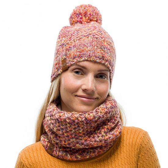 Шарф Buff Knitted & Fleece Neckwarmer Margo Sweet - Фото 2 большая