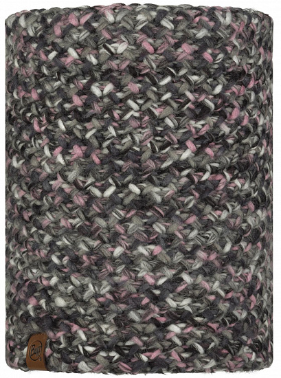 Шарф Buff Knitted & Fleece Neckwarmer Margo Castlerock Grey - Фото 1 большая
