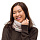 Шарф Buff Knitted & Fleece Neckwarmer Kim White - Фото 3 малая
