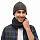 Шарф Buff Knitted & Fleece Neckwarmer Igor Graphite - Фото 2 малая