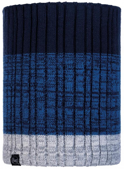 Шарф Buff Knitted & Fleece Neckwarmer Igor Night Blue - Фото 1 большая