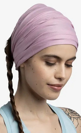 Бандана Buff Coolnet UV+ Solid Orchid - Фото 2 большая
