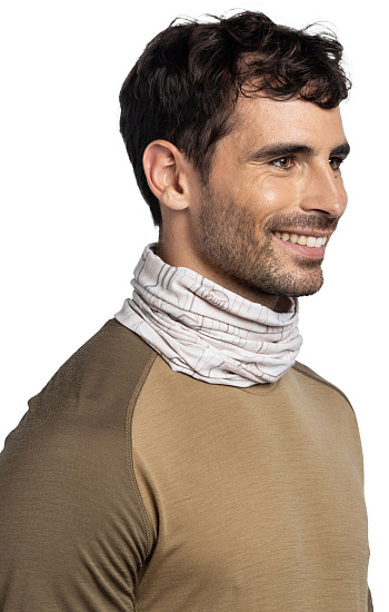 Бандана Buff CoolNet UV Abies Birch Grey - Фото 3 большая
