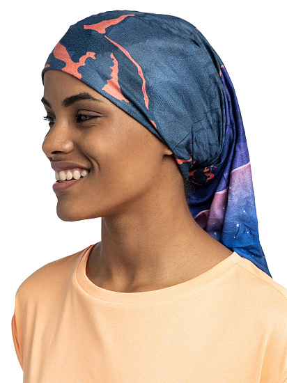 Бандана Buff CoolNet UV Gigitah Night Blue - Фото 4 большая