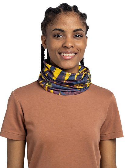 Бандана Buff CoolNet UV Quercus Multi - Фото 3 большая