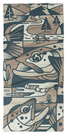 Бандана Buff CoolNet UV Lake River Multi - Фото 2 большая