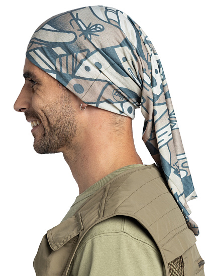Бандана Buff CoolNet UV Lake River Multi - Фото 4 большая