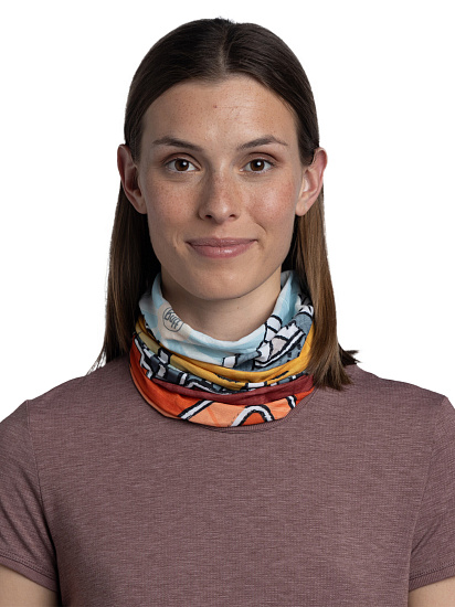 Бандана Buff CoolNet UV Cisse Multi - Фото 3 большая