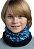 Бандана детская Buff Polar Tivat Blue - Фото 4 малая