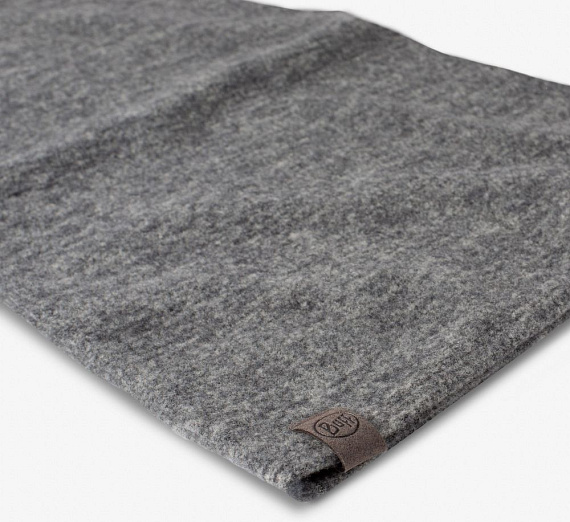 Шарф Buff Merino Fleece Grey - Фото 2 большая