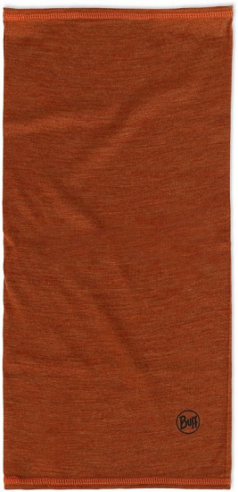 Бандана Buff Merino Lightweight Solid Cinnamon - Фото 4 большая