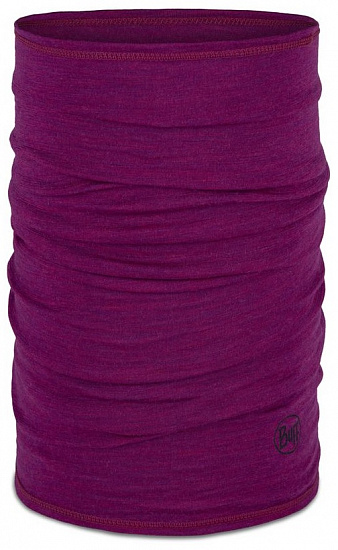 Бандана Buff Merino Lightweight Solid Magenta - Фото 1 большая