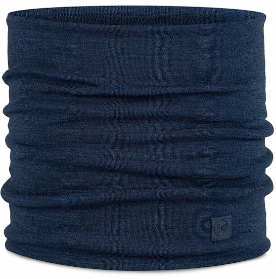 Шарф Buff Merino Heavyweight Solid Night Blue - Фото 1 большая