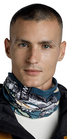 Бандана Buff Thermonet Pow Lixot Green - Фото 2 большая