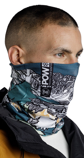 Бандана Buff Thermonet Pow Lixot Green - Фото 3 большая