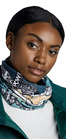 Бандана Buff Thermonet Pow Lixot Green - Фото 5 большая