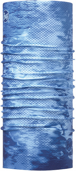 Бандана Buff CoolNet UV+ Pelagic Camo Blue - Фото 1 большая
