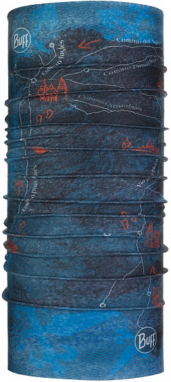 Бандана Buff Camino de Santiago CoolNet UV+ Peninsula Denim