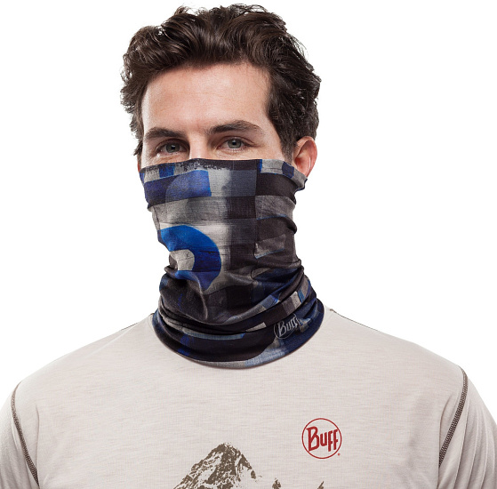 Бандана Buff CoolNet UV+ Arch Grey - Фото 3 большая