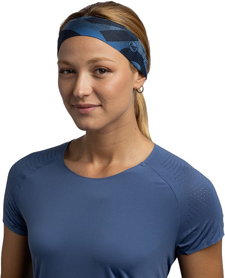 Повязка Buff Coolnet UV+ Slim Ahin Azure - Фото 2 большая