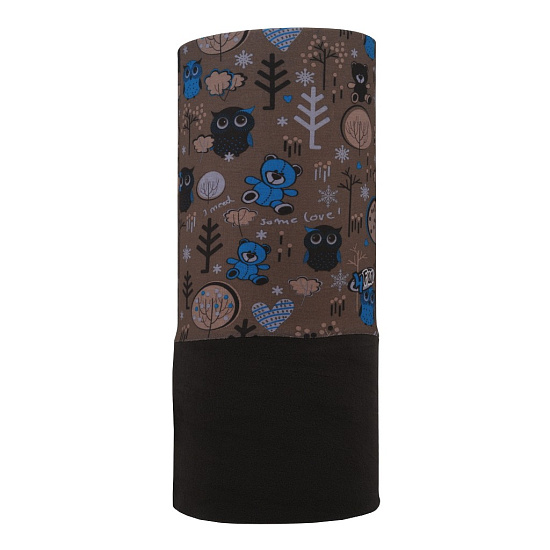 Бандана 4Fun Polartec Garden Brown - Фото 1 большая