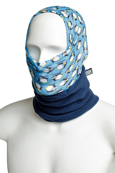 Бандана детская 4Fun Polartec Penguin - Фото 3 большая