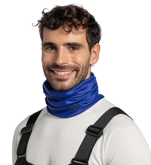 Бандана Buff Thermonet Solid Ultramarine - Фото 3 большая