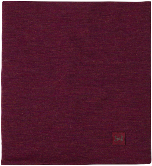 Шарф Buff Merino Heavyweight Solid Tibetan Red - Фото 4 большая
