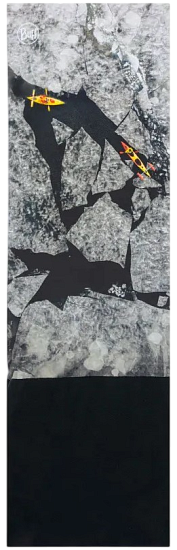 Бандана Buff Polar Baikal/Black - Фото 4 большая