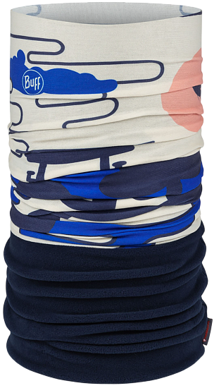 Бандана Buff Polar Hirajy Blue - Фото 1 большая