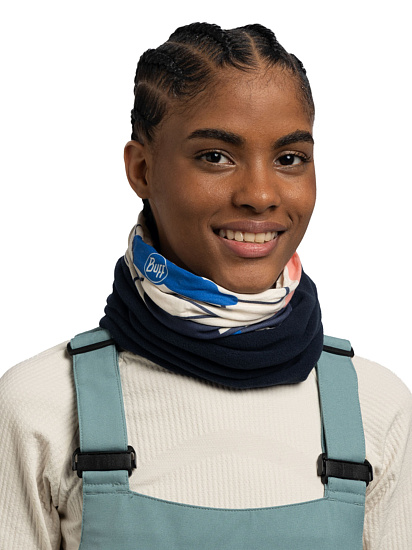Бандана Buff Polar Hirajy Blue - Фото 3 большая