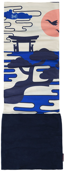 Бандана Buff Polar Hirajy Blue - Фото 6 большая