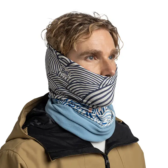 Бандана Buff Polar Sakry Lake Blue - Фото 3 большая