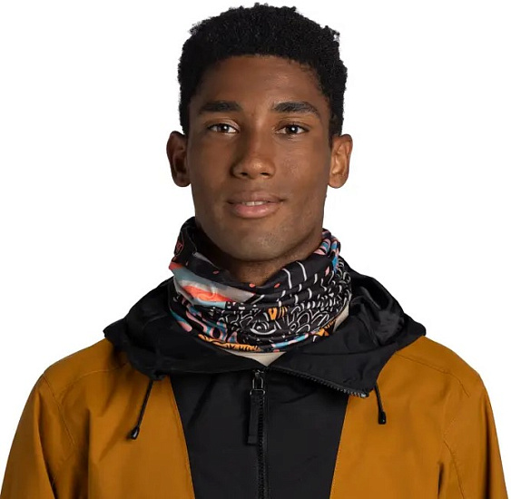 Бандана Buff Thermonet Ynjar Black - Фото 2 большая