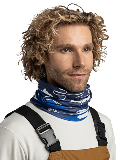 Бандана Buff Thermonet Senday Navy - Фото 2 большая