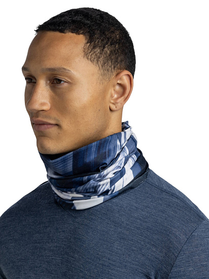 Бандана Buff Thermonet Swaco Blue - Фото 3 большая