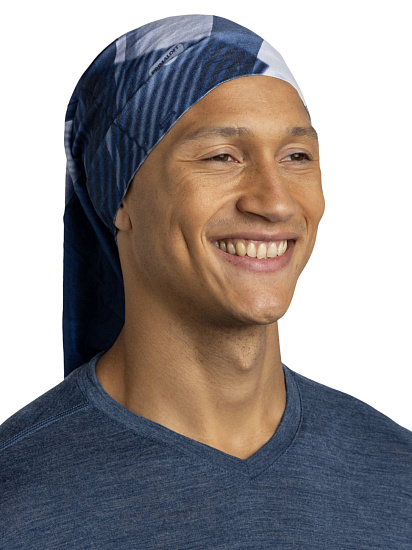 Бандана Buff Thermonet Swaco Blue - Фото 4 большая