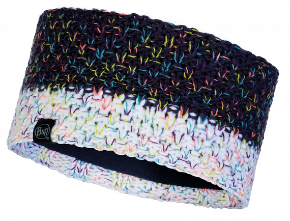 Повязка Buff Knitted&Fleece Headband Night Blue - Фото 1 большая