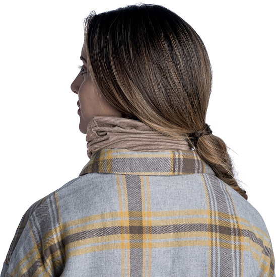 Бандана Buff LW Merino wool Pebble Multi Stripes - Фото 4 большая