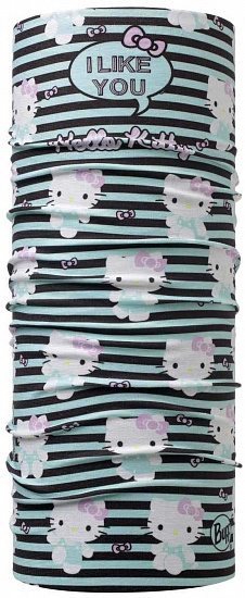 Бандана детская Buff Hello Kitty Tipography Aqua - Фото 1 большая