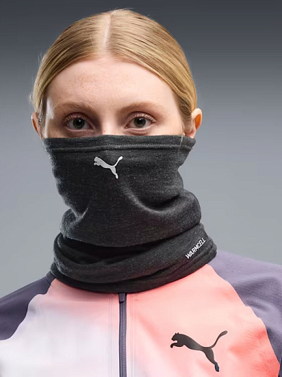 Шарф Puma Race Day Merino Neckwarmer Puma Black - Фото 2 большая