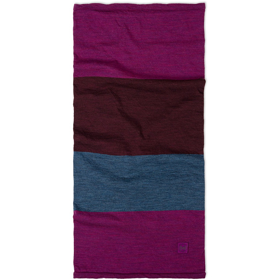 Бандана Buff Merino Move Block Magenta - Фото 2 большая