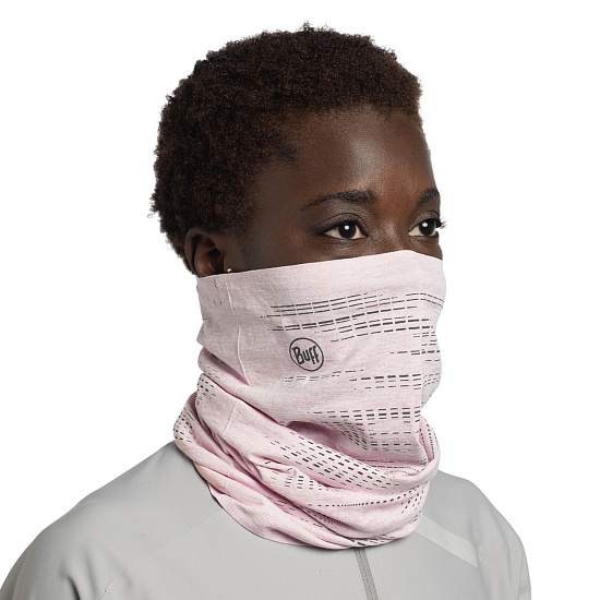 Бандана Buff Dryflx Solid Camelia - Фото 5 большая