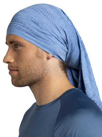 Бандана Buff Dryflx Solid Washed Blue - Фото 4 большая